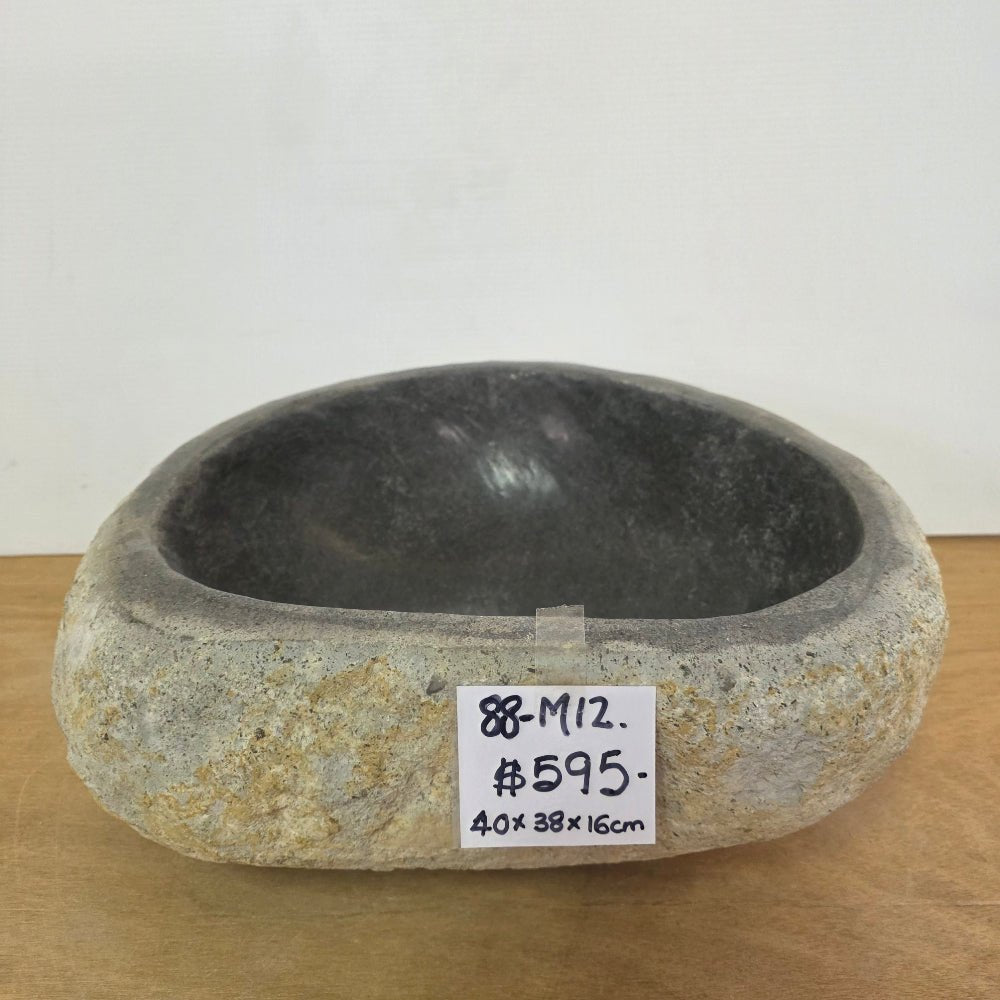Stone Hand Basin Collections New Zealand 88 - M12 VOLCANIC ROCK at World Of Decor NZ