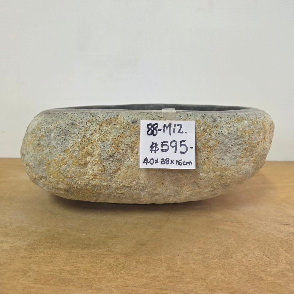 Stone Hand Basin Collections New Zealand 88 - M12 VOLCANIC ROCK at World Of Decor NZ