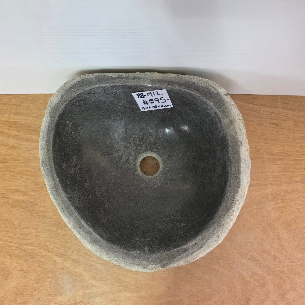 Stone Hand Basin Collections New Zealand 88 - M12 VOLCANIC ROCK at World Of Decor NZ