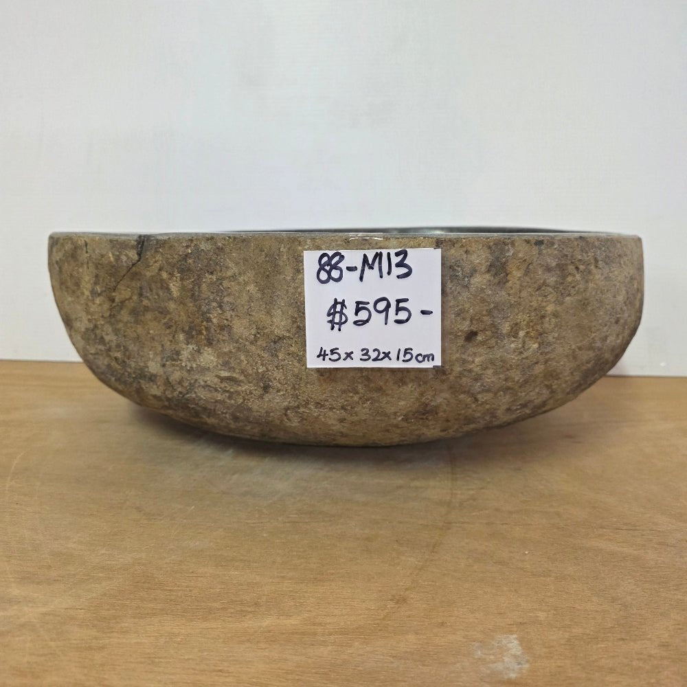 Stone Hand Basin Collections New Zealand 88 - M13 VOLCANIC ROCK at World Of Decor NZ