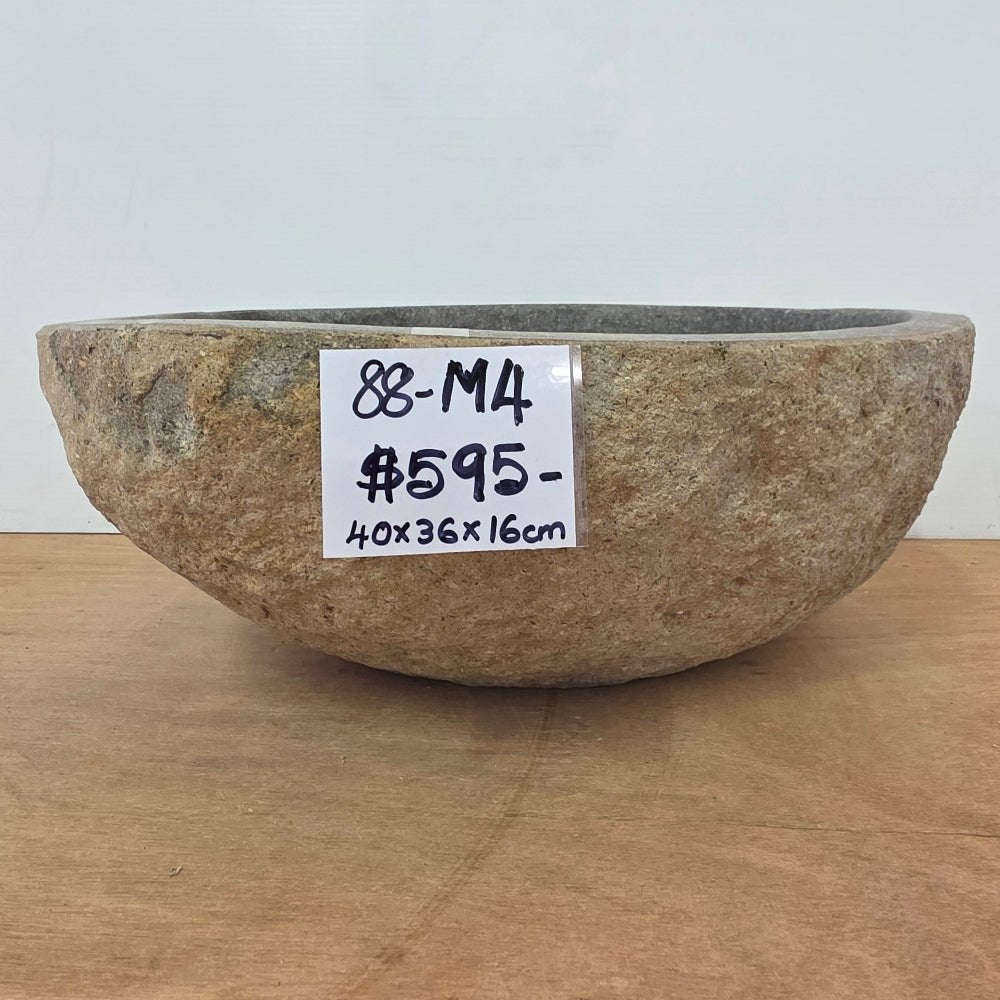 Stone Hand Basin Collections New Zealand 88 - M4 VOLCANIC ROCK at World Of Decor NZ