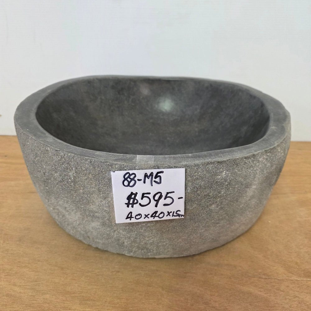 Stone Hand Basin Collections New Zealand 88 - M5 VOLCANIC ROCK at World Of Decor NZ