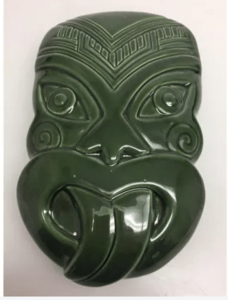 Taniwha Ceremic Wall Hanging 25cm KIWIANA at World Of Decor NZ