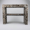 Teak Slab Hall Table-Blackwash FURNITURE at World Of Decor NZ