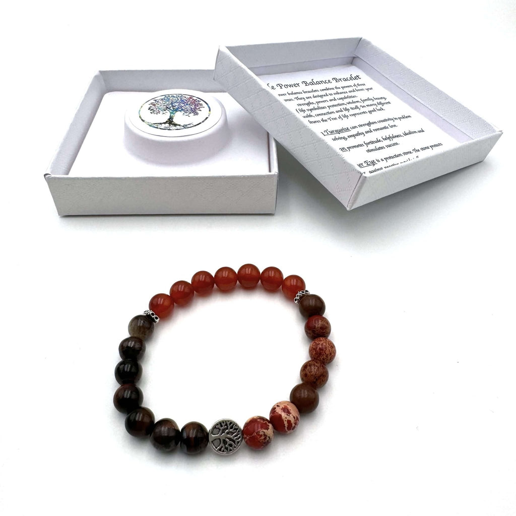 Triple Power Balance Bracelet TOL - Red JEWELLERRY at World Of Decor NZ