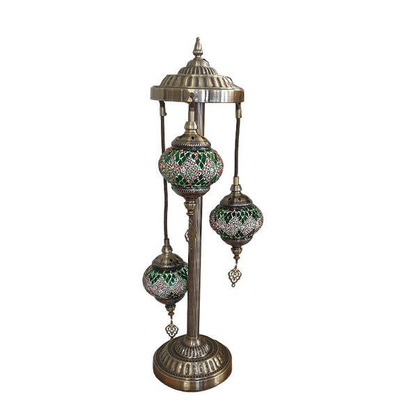 Turkish Mosaic Electric Lamp 3 Tier - 13 MORROCCAN LAMP at World Of Decor NZ