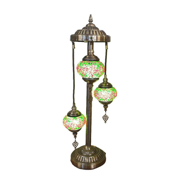 Turkish Mosaic Electric Lamp 3 Tier - 13 MORROCCAN LAMP at World Of Decor NZ