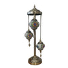 Turkish Mosaic Electric Lamp 3 Tier - 48 MORROCCAN LAMP at World Of Decor NZ