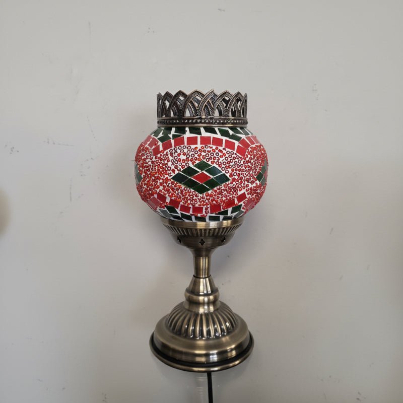 Turkish Mosaic Lamp And Oil Burner-4 MORROCCAN LAMP at World Of Decor NZ