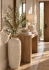 Violet Vase Distressed White 51cm* VASES at World Of Decor NZ