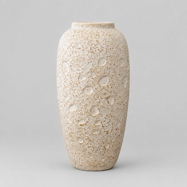 Violet Vase Distressed White 51cm* VASES at World Of Decor NZ