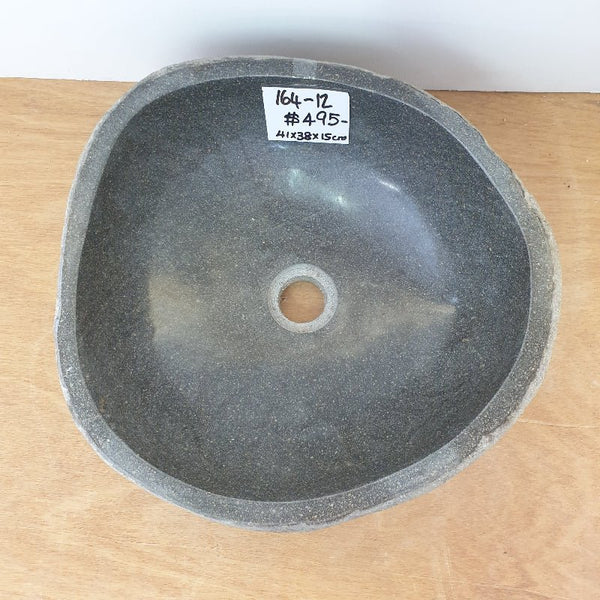 Volcanic Stone Hand Basin 164 - 12 VOLCANIC ROCK at World Of Decor NZ