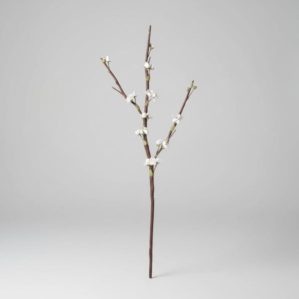 White Cherry Blossom Set of 3 Artificial Flowers at World Of Decor NZ