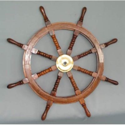 Wooden Ships Wheel 93cm Collectibles/Novelties/Wheels at World Of Decor NZ