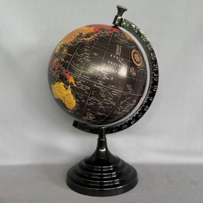 World Globe 24cm 45cm H Collectibles/Novelties/Wheels at World Of Decor NZ