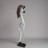 Zebra Wooden Statue 80cm SCULPTURE/ORNAMENT & ANIMAL at World Of Decor NZ