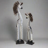 Zebra Wooden Statue 80cm SCULPTURE/ORNAMENT & ANIMAL at World Of Decor NZ