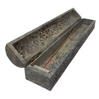 Natural Soapstone Incense & Cone Burner INCENSE at World Of Decor NZ