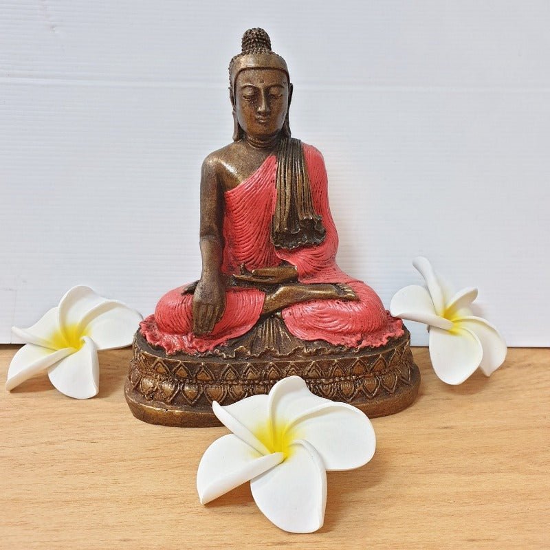Buddha with Hand Down on Lotus at World Of Decor NZ