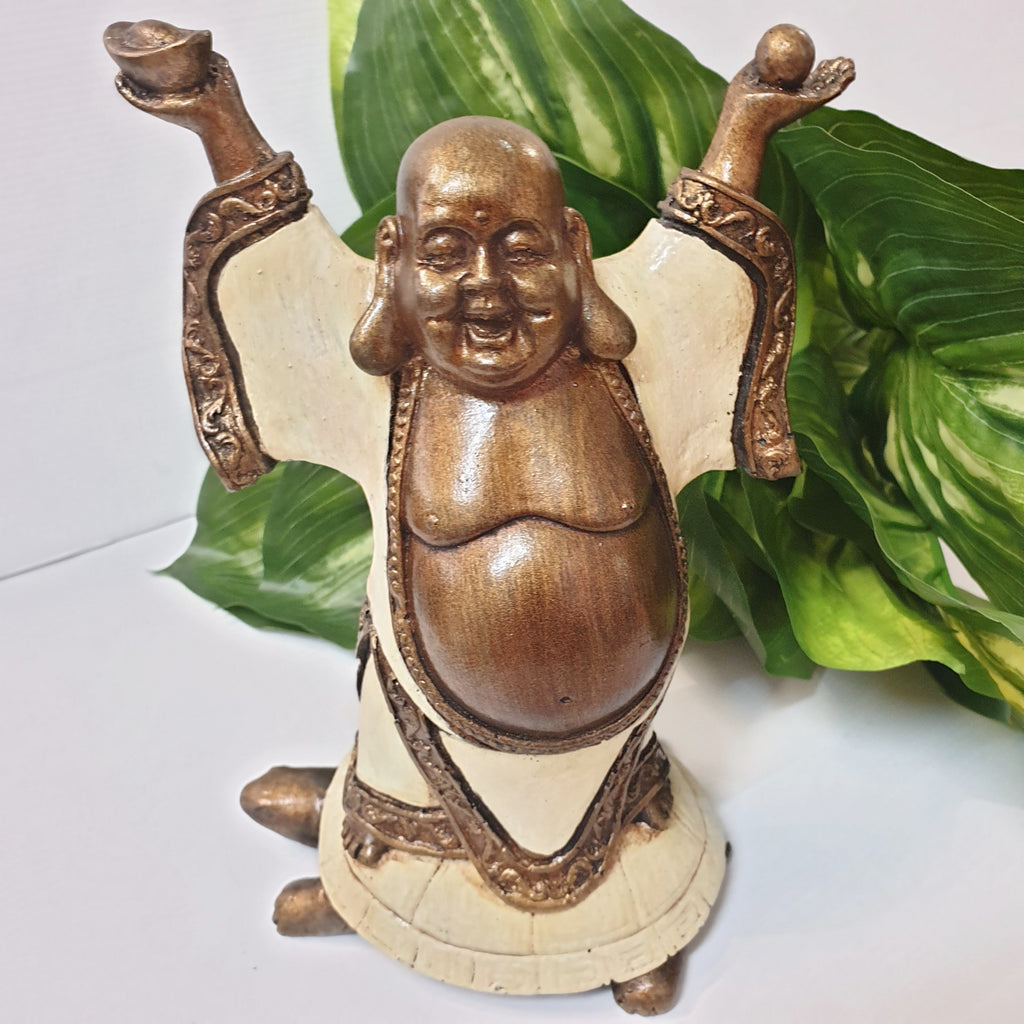 Happy Buddha On Turtle at World Of Decor NZ