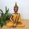 Meditating Thai Buddha Statue - Black at World Of Decor NZ
