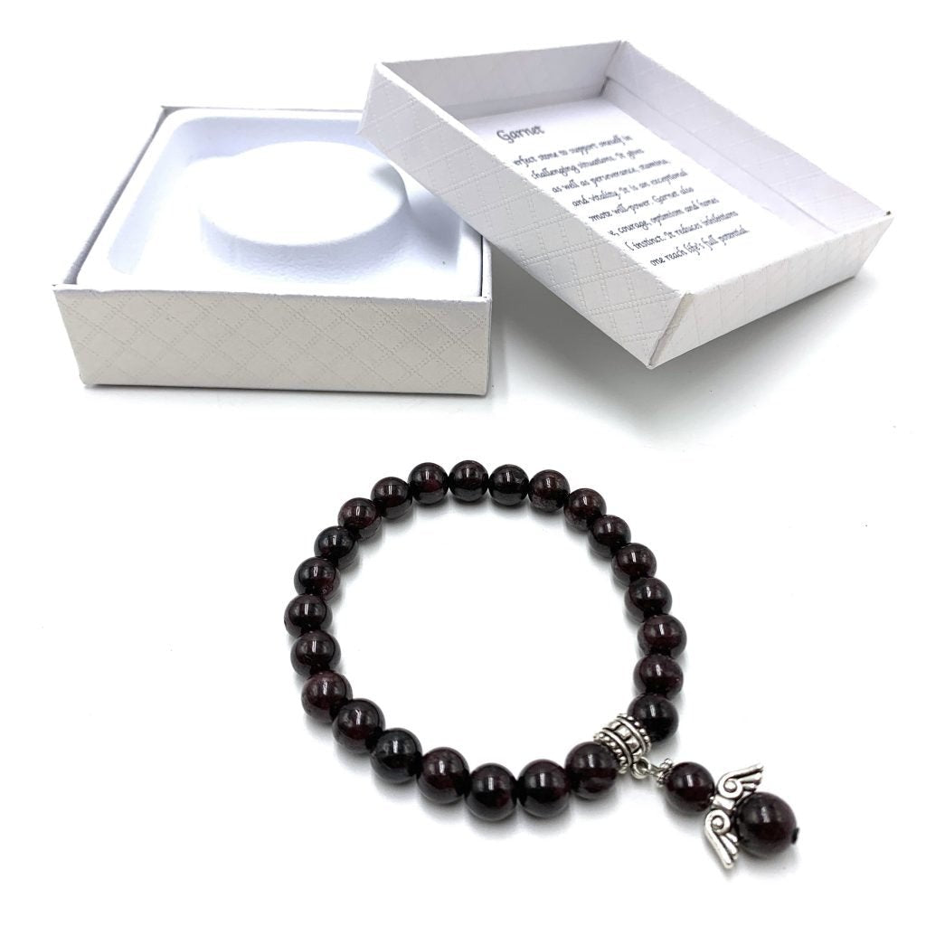 Garnet Bracelet CRYSTAL at World Of Decor NZ