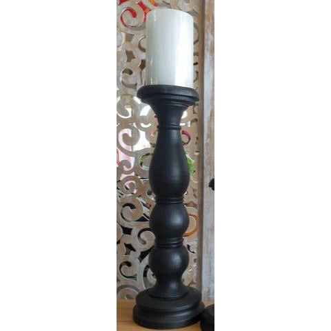 Ball Candle Holder Black - Large Candle,Tealight & Incense Holders at World Of Decor NZ