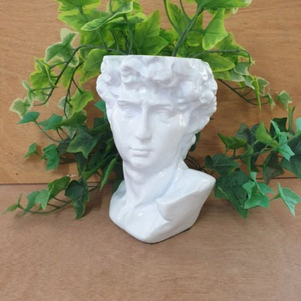 Apollo Head Bust Planter Greek Mythology at World Of Decor NZ