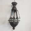 Moroccan Lamp Flower Bell Drop-Clear at World Of Decor NZ
