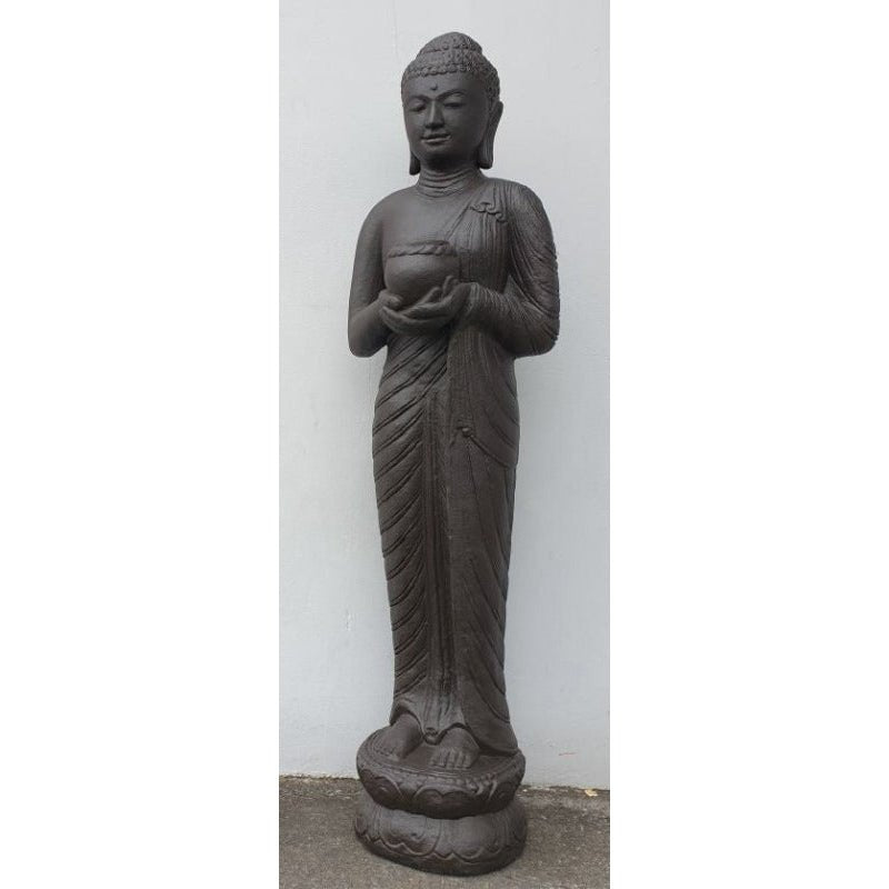 Buddha Standing Holding Bowl 1.5m BUDDHA at World Of Decor NZ