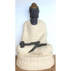 Meditating Lord Buddha Palm Up On Lotus Flower Statue 1mH at World Of Decor NZ