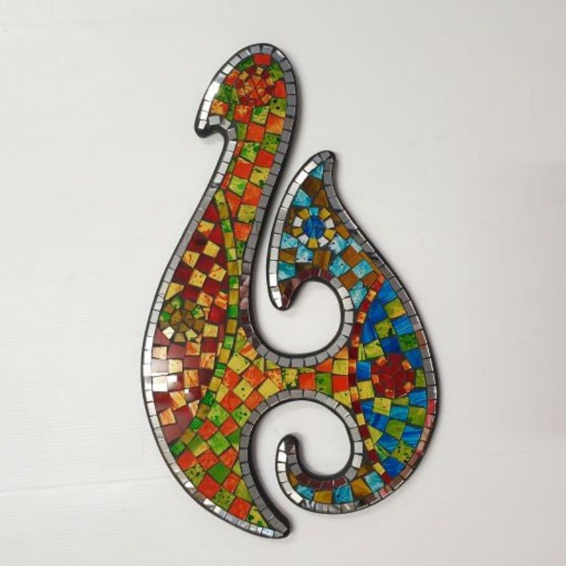 Mosaic Fish Hook Hunder A Wall Art, Affirmations & Hangings at World Of Decor NZ