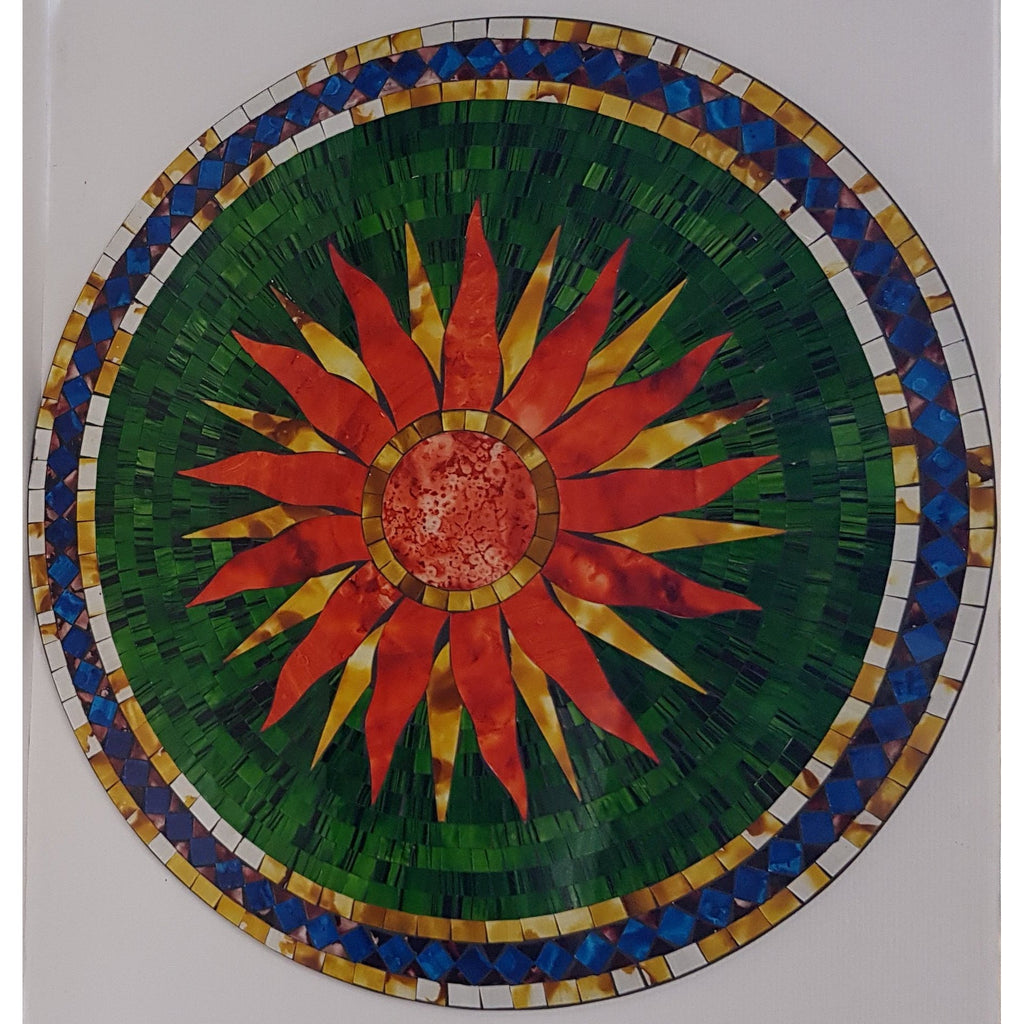 Mosaic Flower Wall Art WALL DECOR at World Of Decor NZ