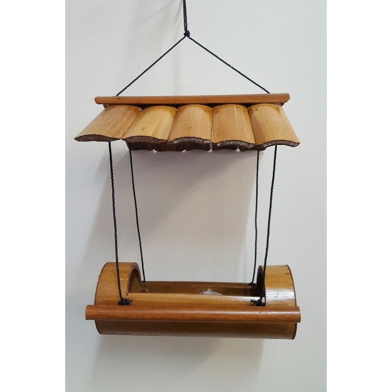 Bamboo House Bird Feeder Windchimes & Outdoors at World Of Decor NZ