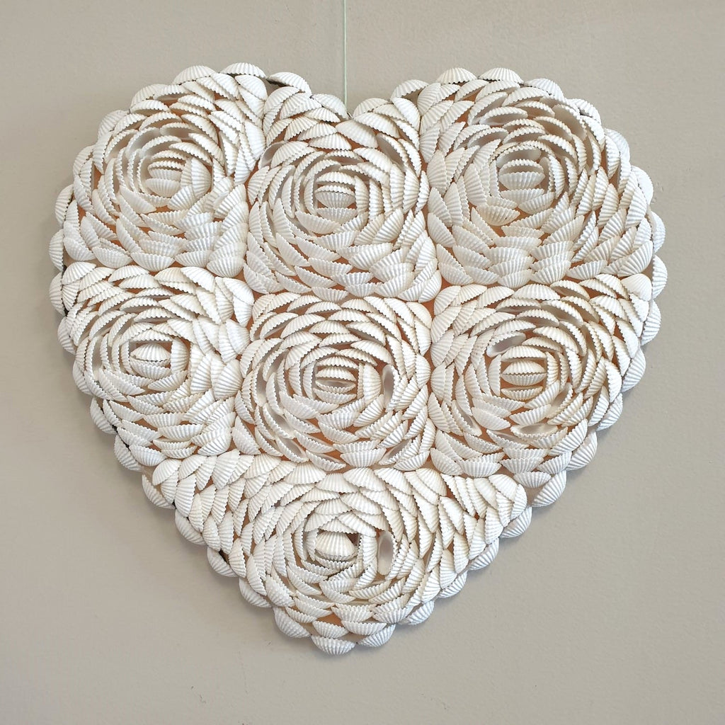 Heart Shell Wall Decor Wall Art, Affirmations & Hangings at World Of Decor NZ