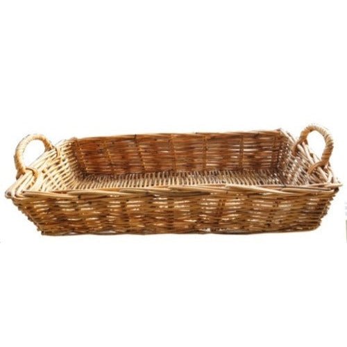 Cane Rectangula Tray With Handle-S at World Of Decor NZ