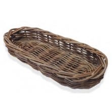 Cane French Bread Tray-Grey Colour at World Of Decor NZ
