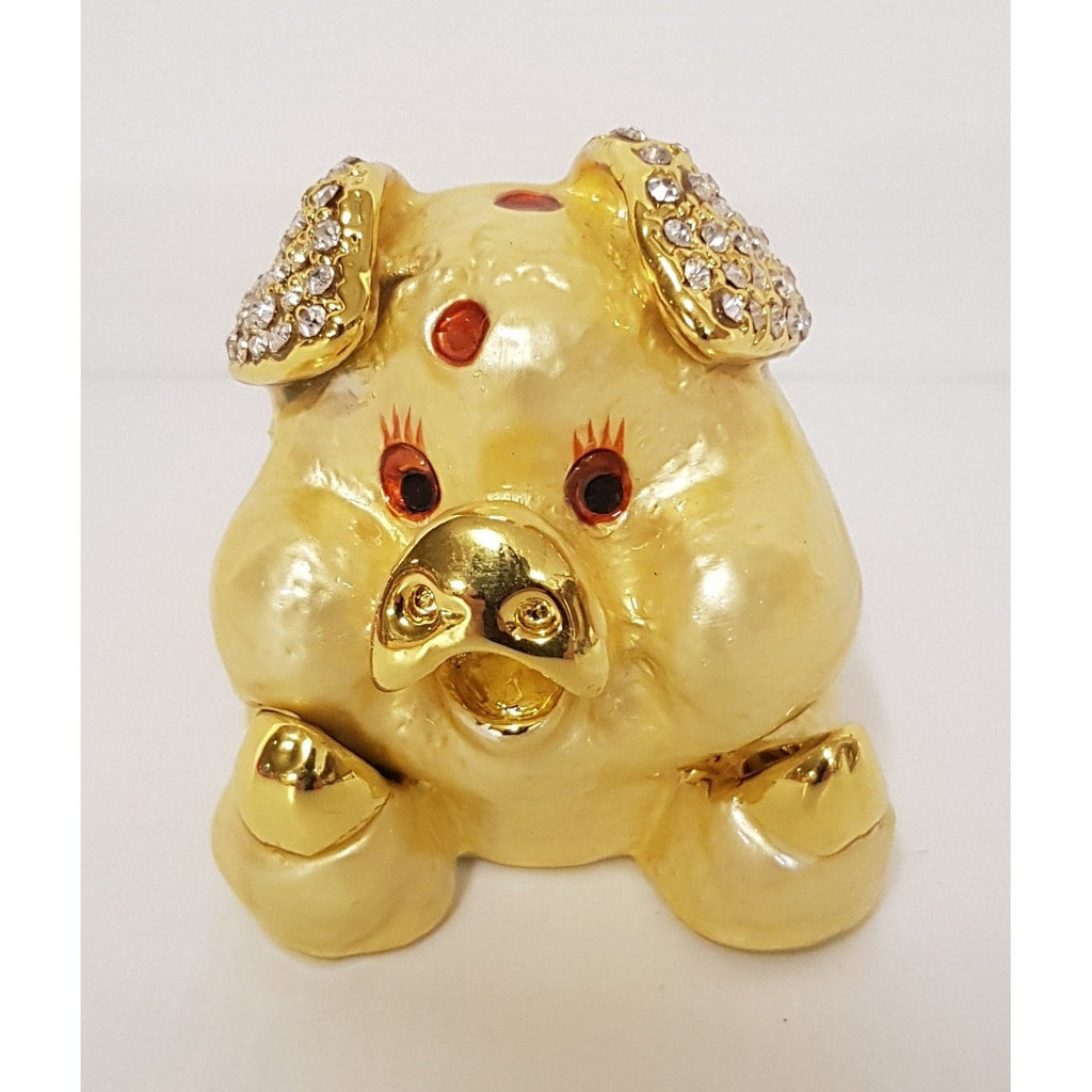 Bejewelled Wish - Fulfilling Pig FENG SHUI PRODUCTS at World Of Decor NZ