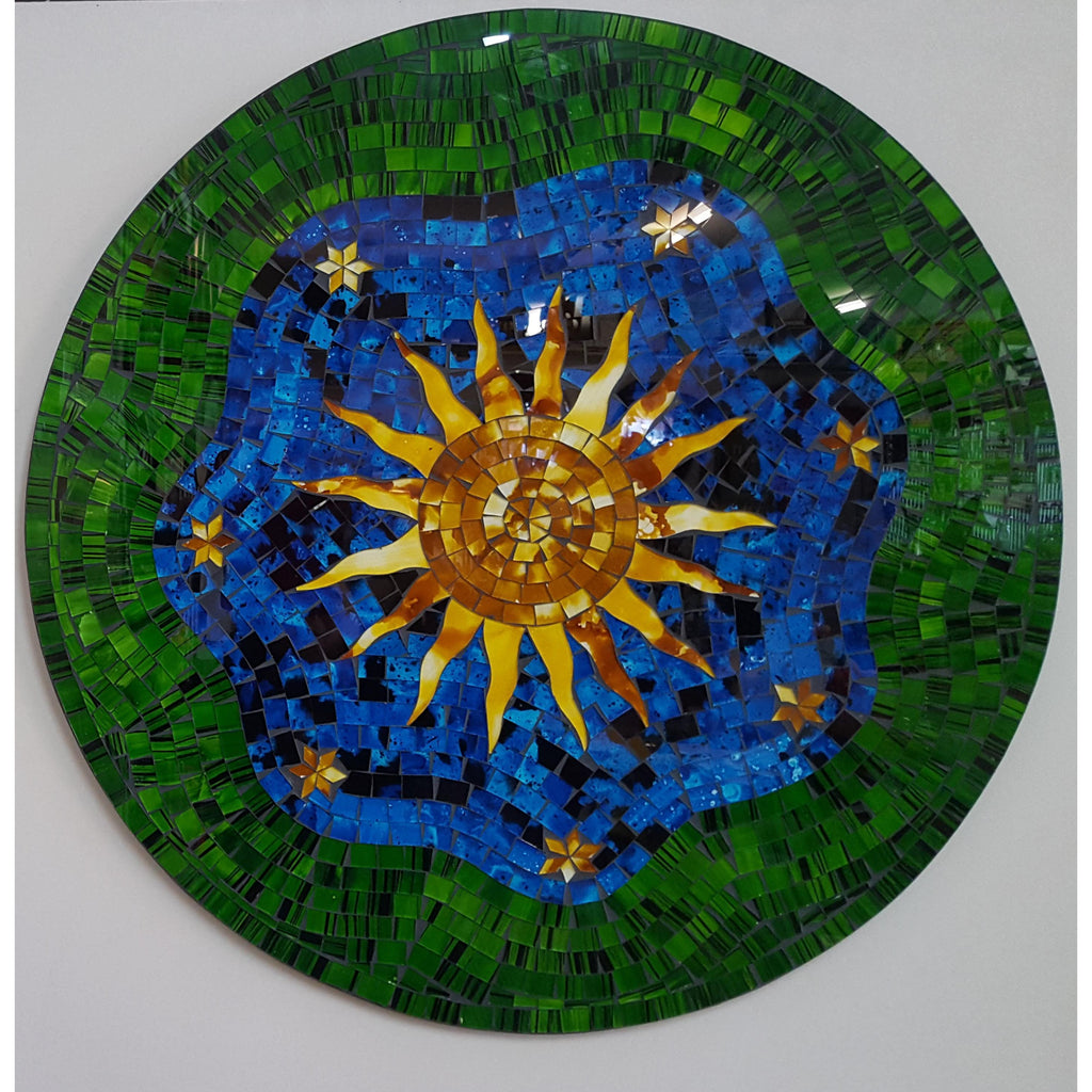 Mosaic Sun Wall Art WALL DECOR at World Of Decor NZ