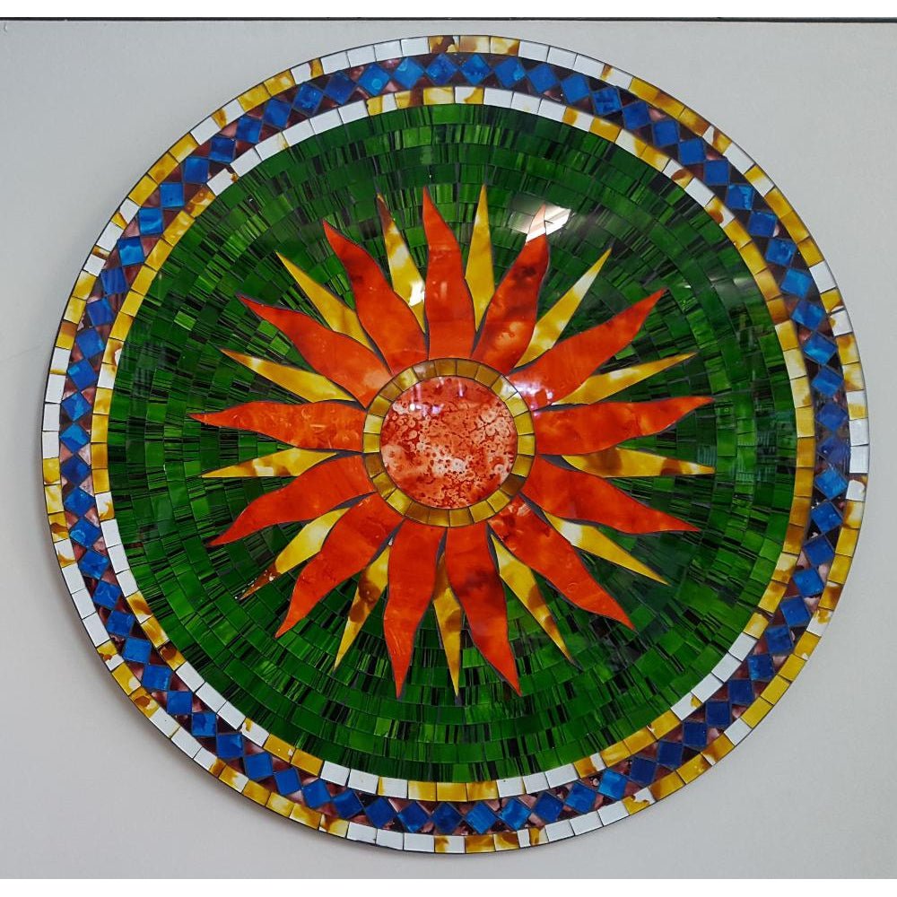 Mosaic Flower Wall Art WALL DECOR at World Of Decor NZ