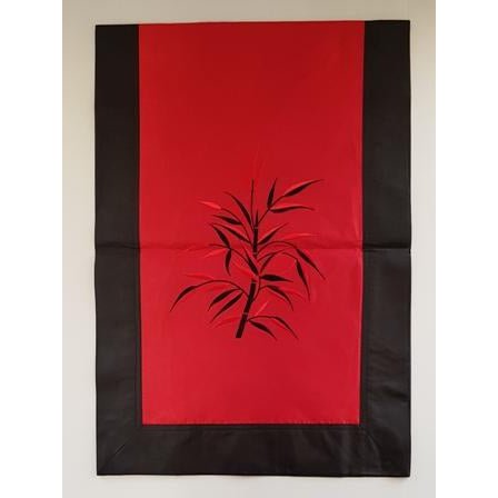 Fabric Table Runner Red Home Accessories at World Of Decor NZ