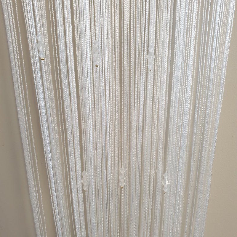 White String Curtain