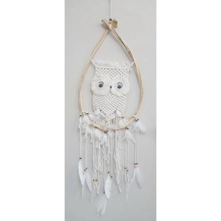 Owl Rattan Wall Hanging at World Of Decor NZ