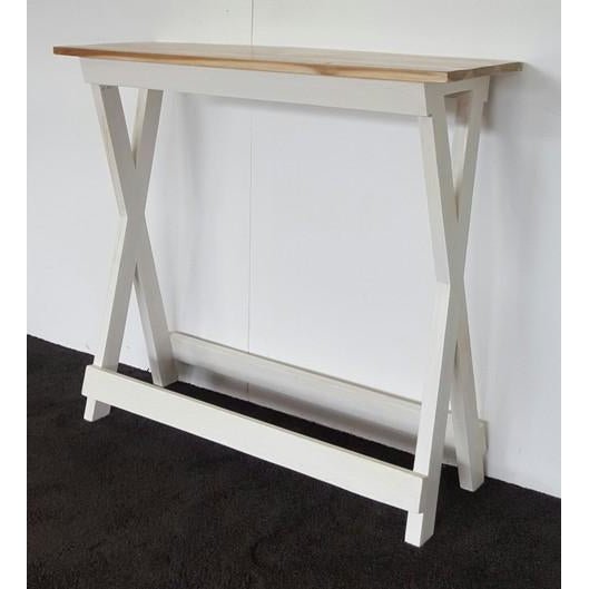 Teak Cross Legend, Slim Hall Table HALL TABLE at World Of Decor NZ