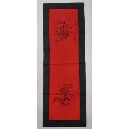 Fabric Table Runner Red at World Of Decor NZ