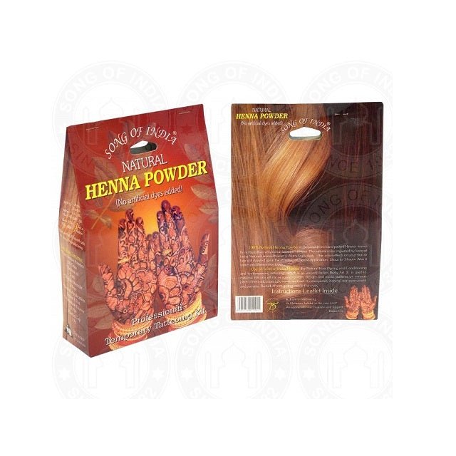 Natural Henna Powder Kit 100G HEALTH & BEAUTY at World Of Decor NZ