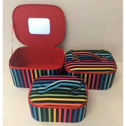 Multi Coloured Cosmetic Bag - Small BAG at World Of Decor NZ