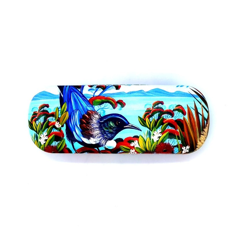 Glasses Case 330020 - Tui Pohutukawa Beach KIWIANA at World Of Decor NZ