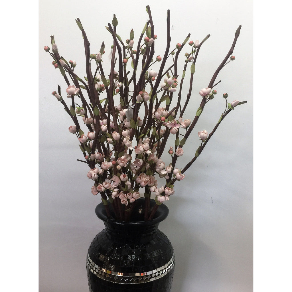 Light Pink Cherry Blossom Set of 3 Artificial Flowers at World Of Decor NZ