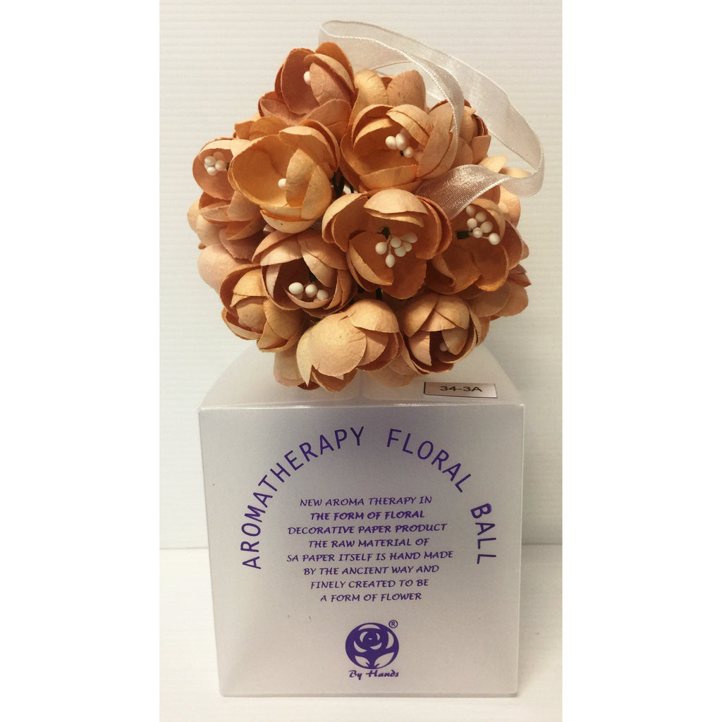 Aromatherapy Flower Ball - Cream Artificial Flowers at World Of Decor NZ